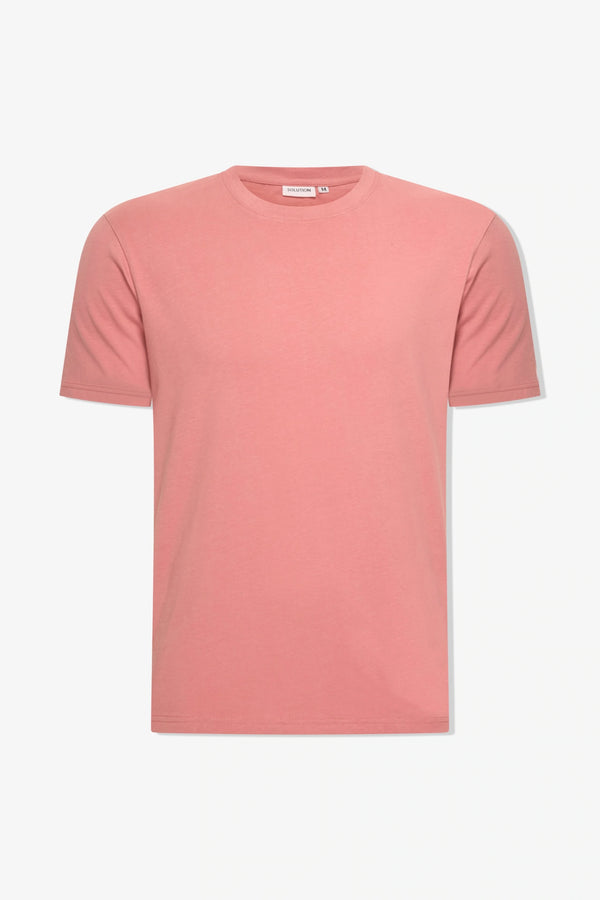 Alpha Basic T-Shirt Regular Fit Dusty Rose