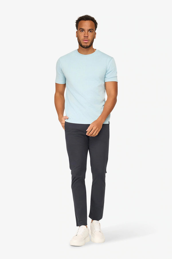 Alpha Basic T-Shirt Regular Fit Pacific Blue