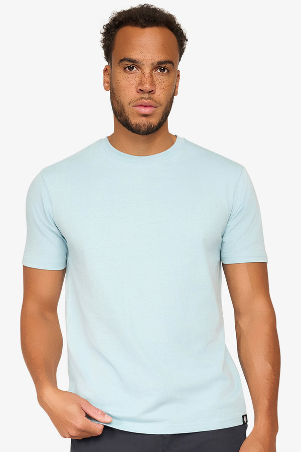 Alpha Basic T-Shirt Regular Fit Pacific Blue