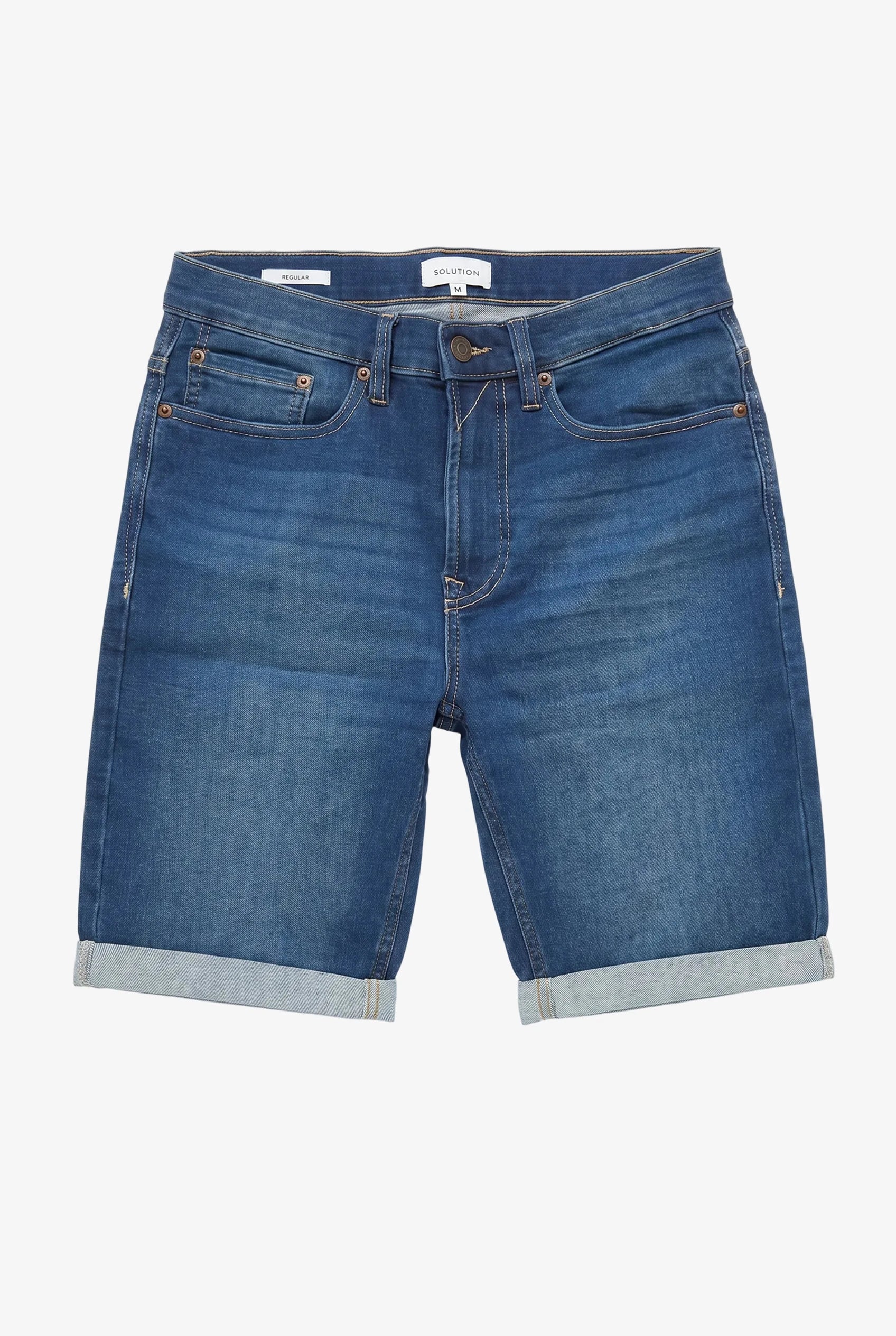 Atlas Denim Short Medium Blue