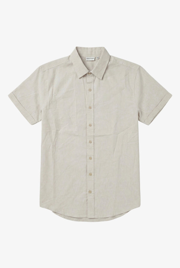 Aura Linnen Shirt Beige
