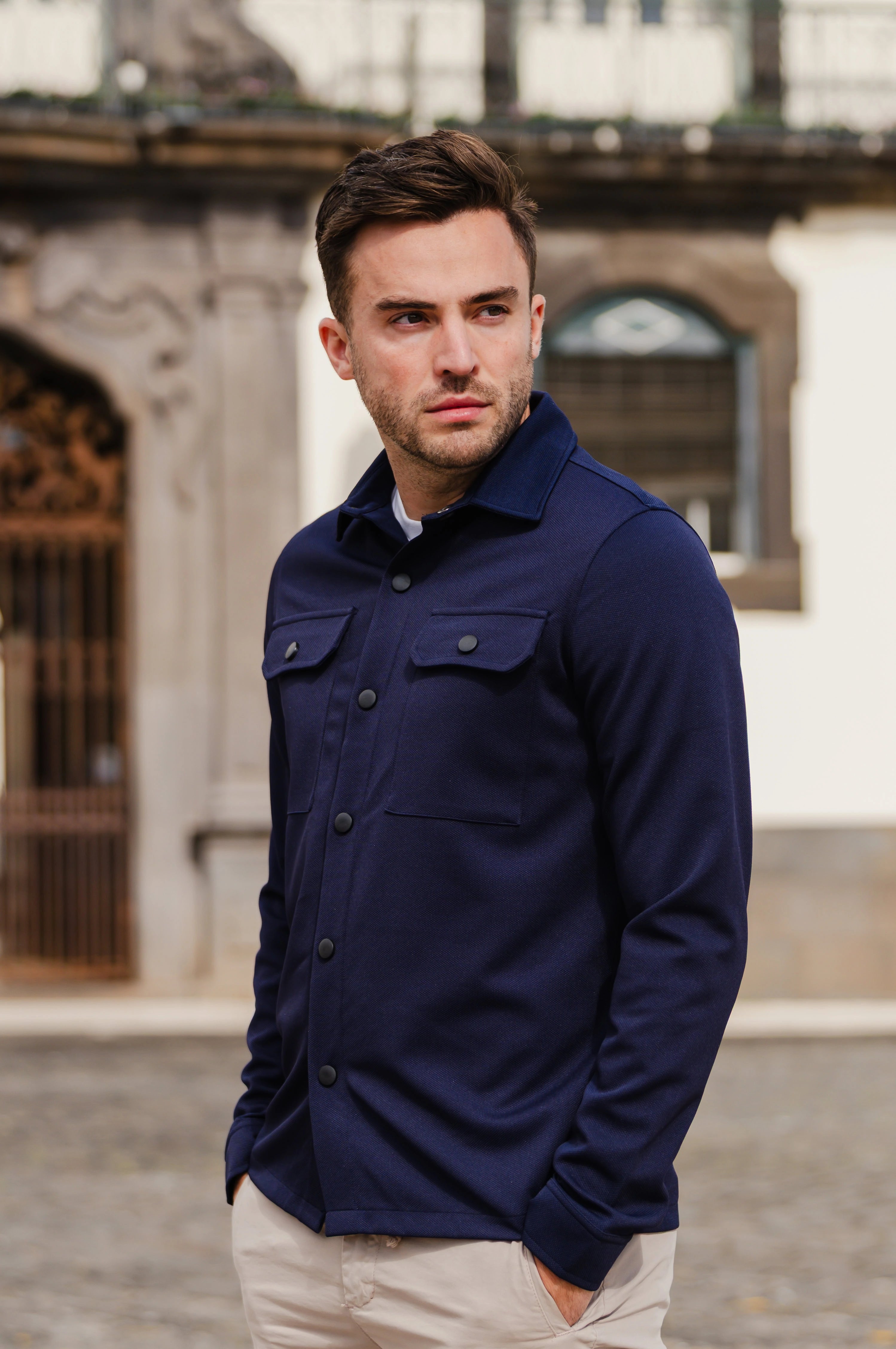 Aspect Overshirt Navy