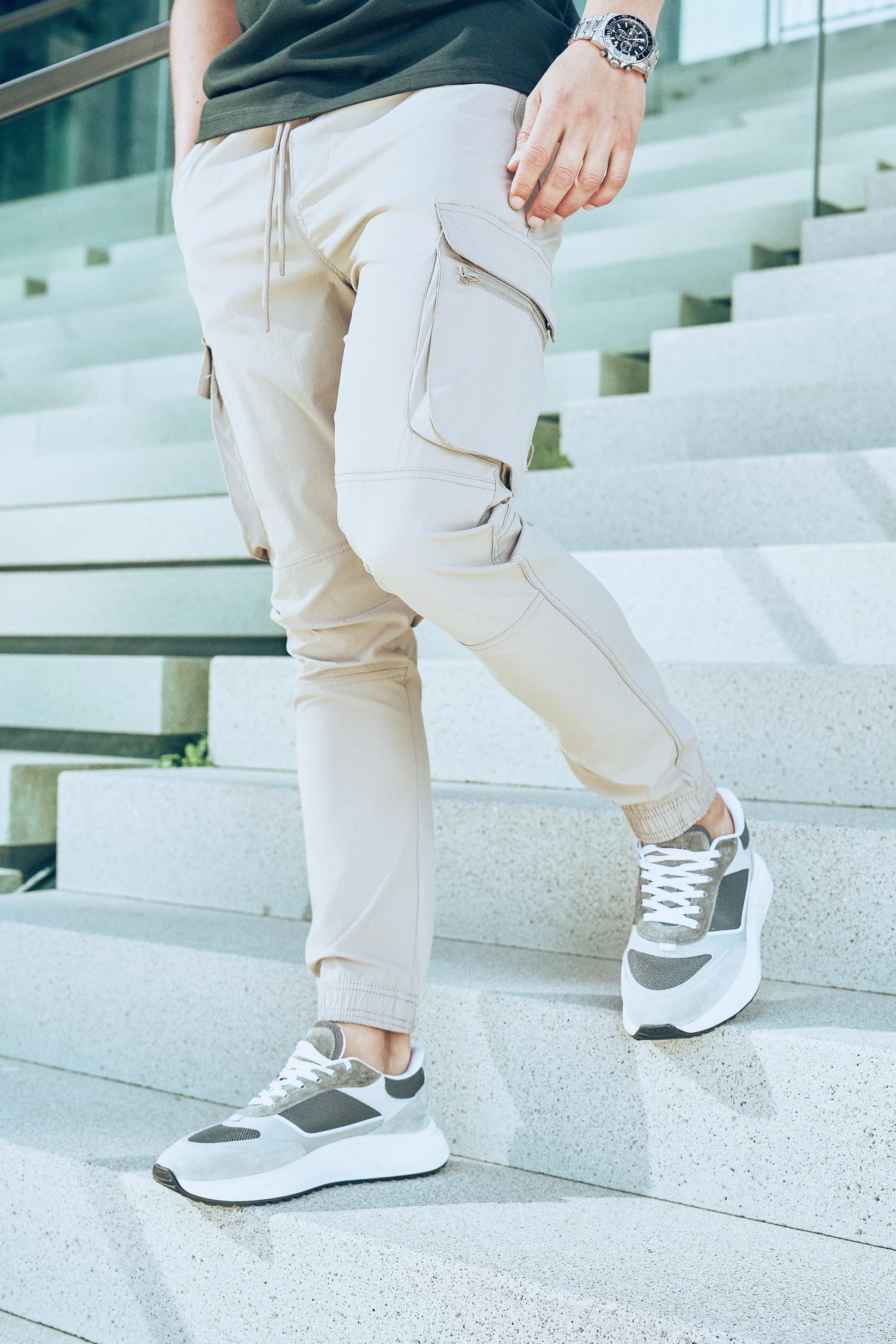 Cargo pant Buddy Khaki - Outlet