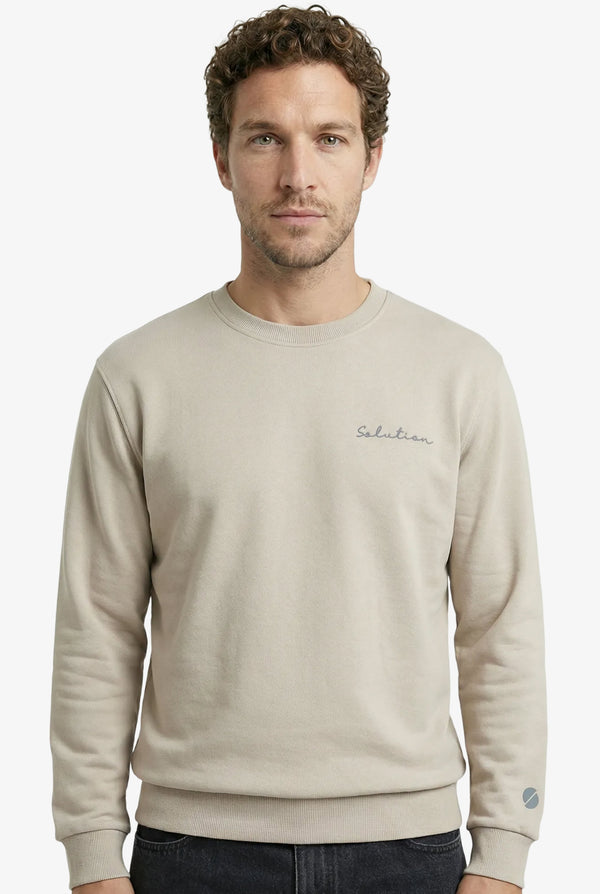 Essential Crewneck Sweater Beige