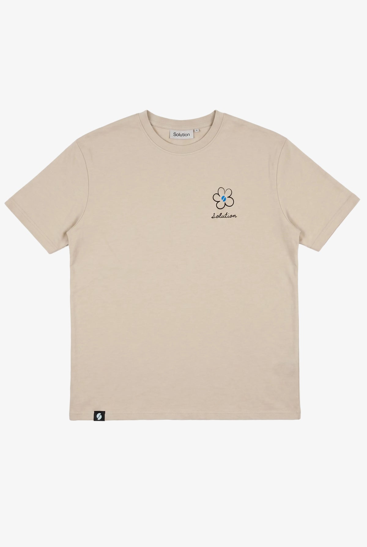 Flower T-Shirt Beige
