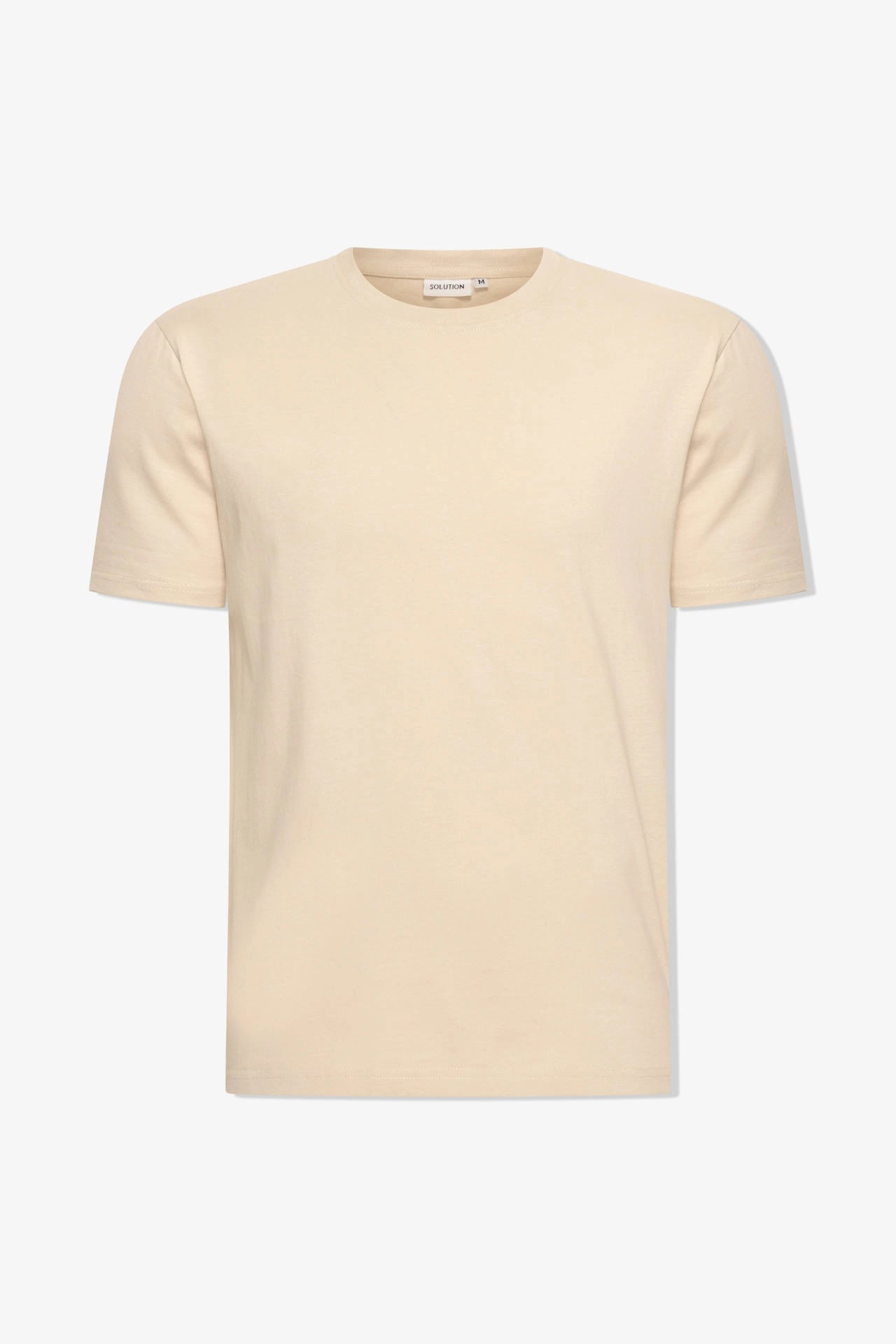 Alpha Basic T-Shirt Regular Fit Beige