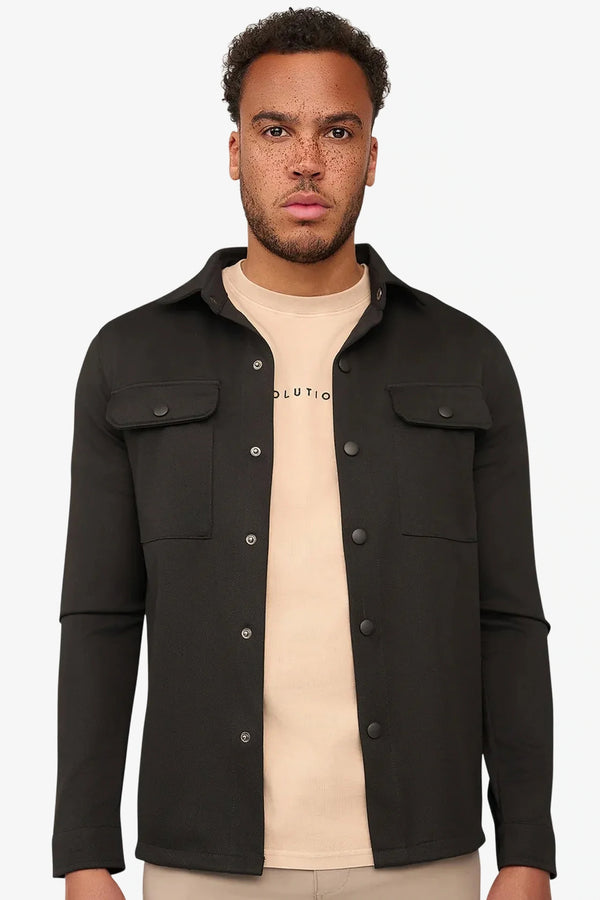 Aspect Overshirt Black