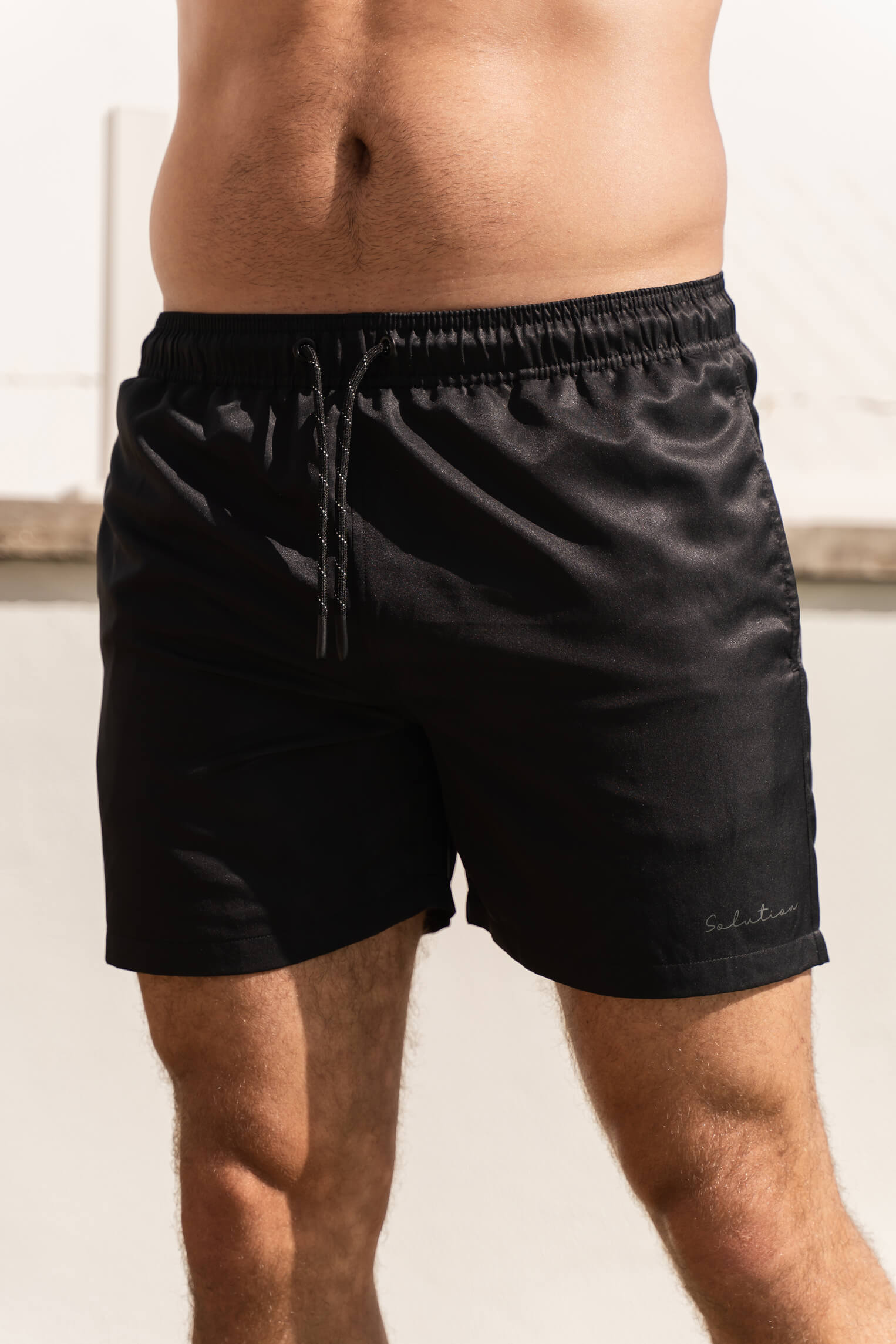 Signature Badeshorts Schwarz