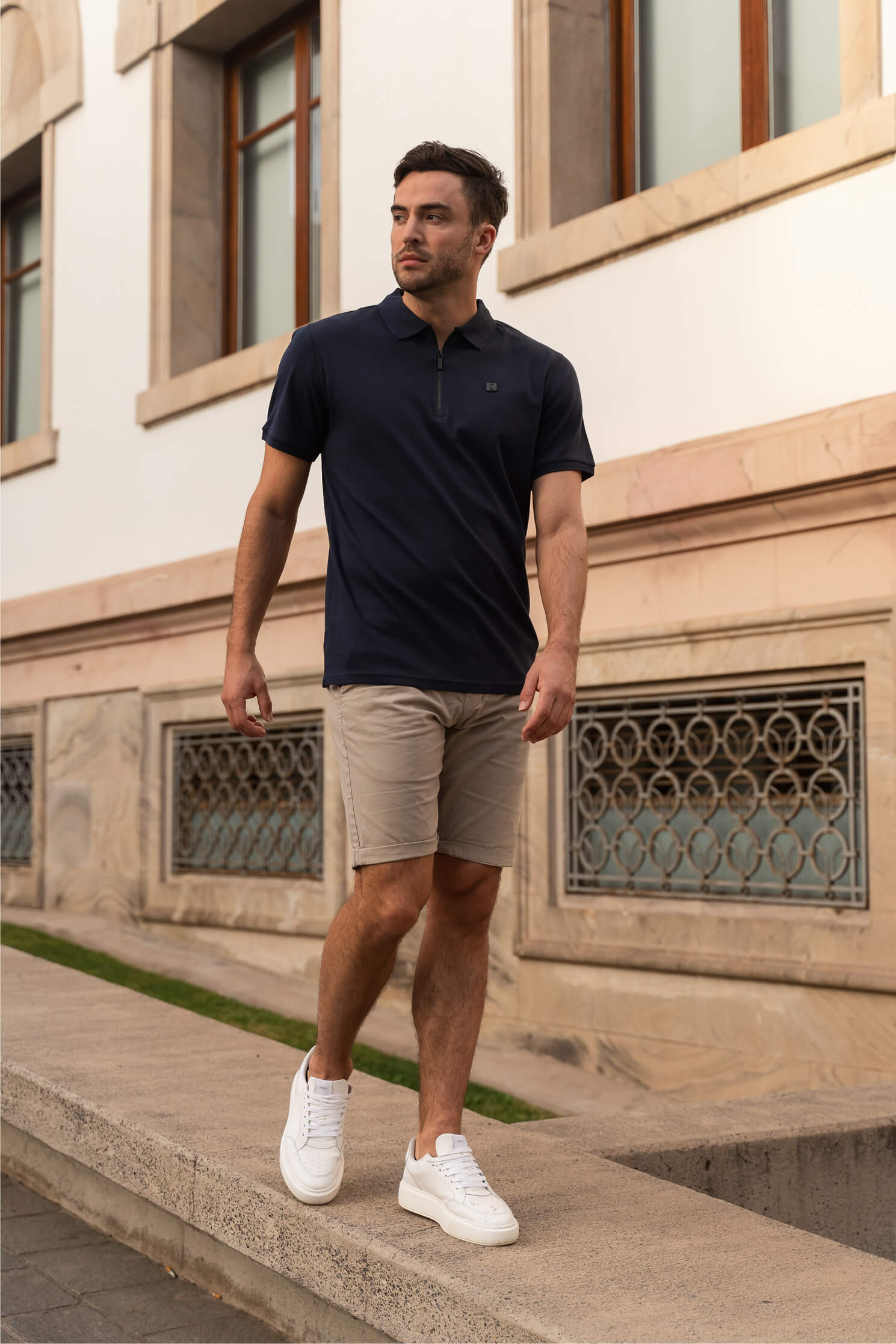 Shortsleeve Polo Olroy Navy