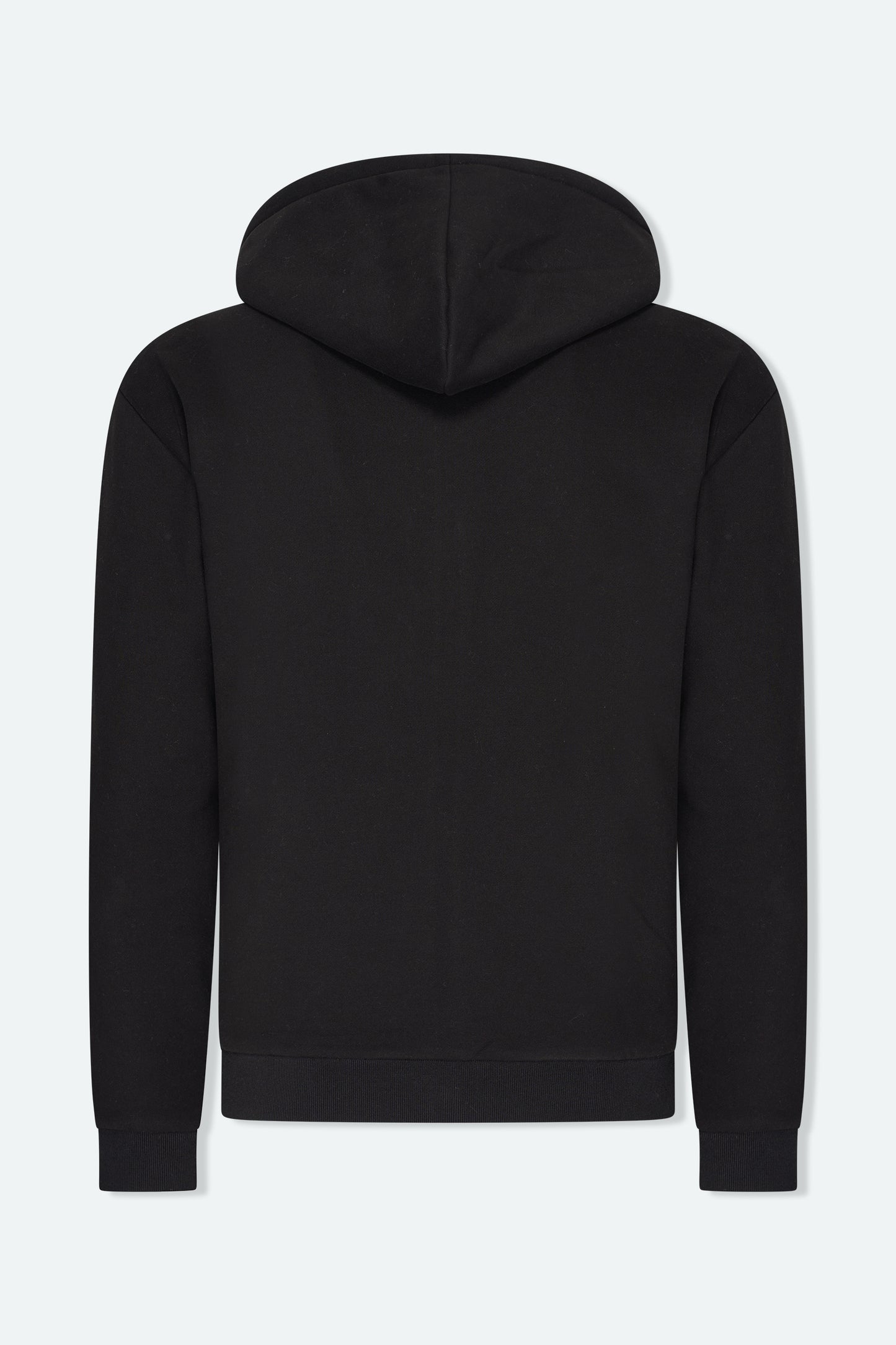 Essential Zipper Hoodie Black