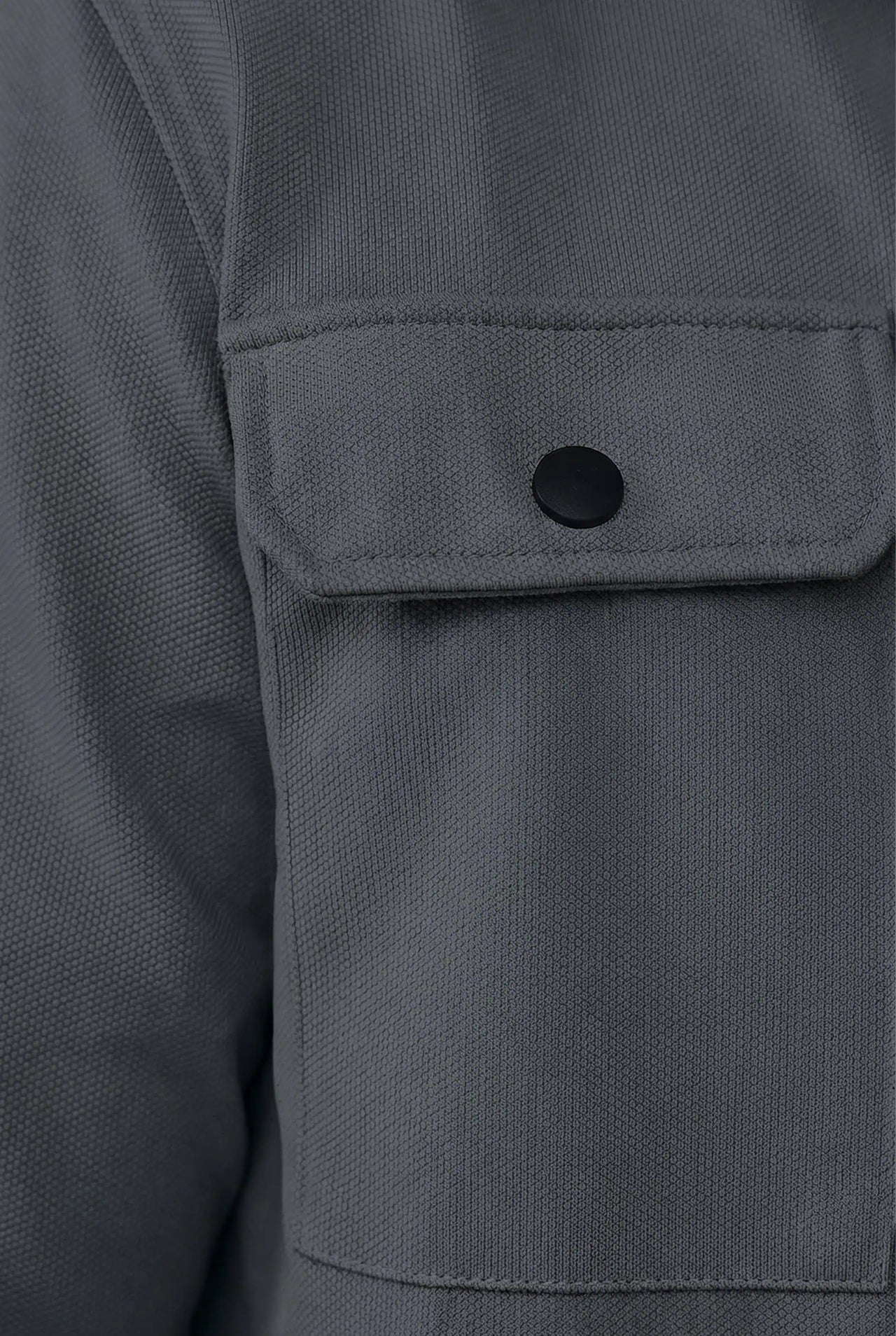 Shift Zipper Overshirt Antraciet