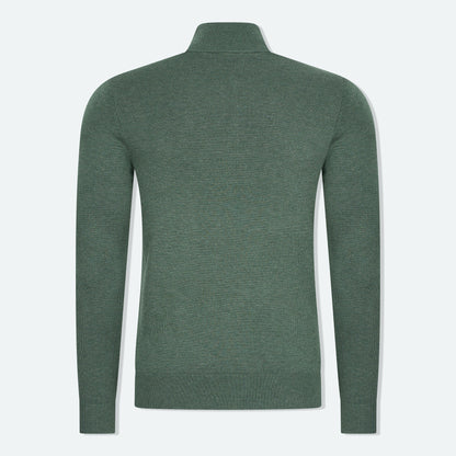 Zipper pullover Simon Duck Green