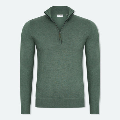 Zipper pullover Simon Duck Green