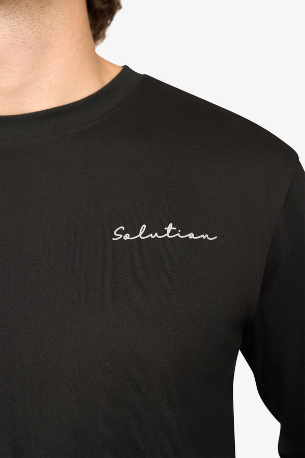 Essential Longsleeve T-Shirt Black