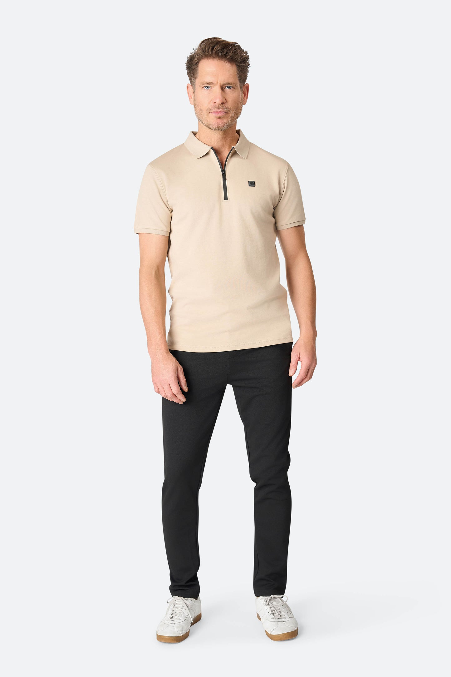 Shortsleeve Polo Olroy Khaki