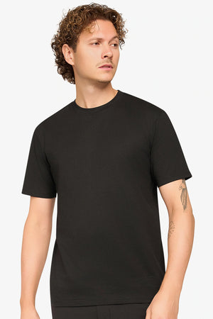 Alpha Basic T-Shirt Regular Fit Black