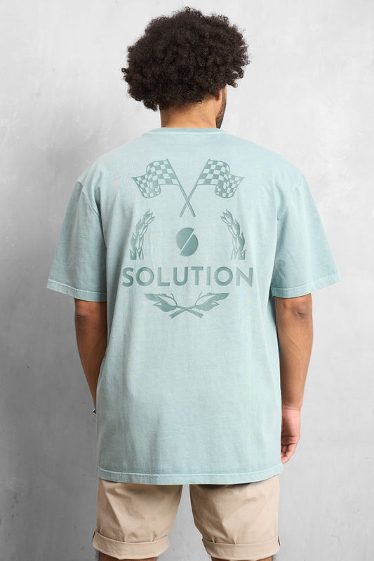 Race Tee Green