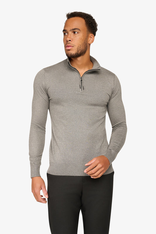 Zipper pullover Simon Antra Melange