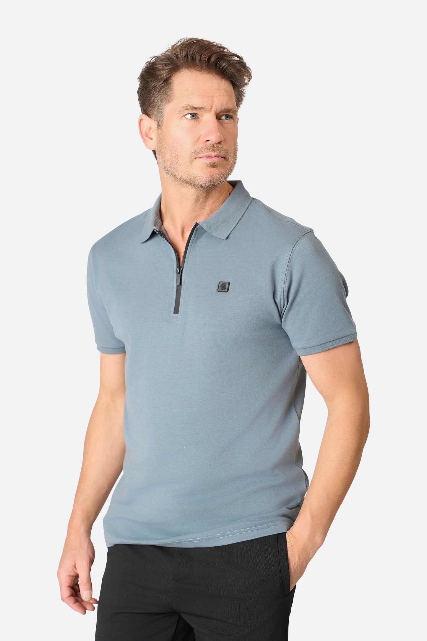 Shortsleeve Polo Olroy Raf Blue