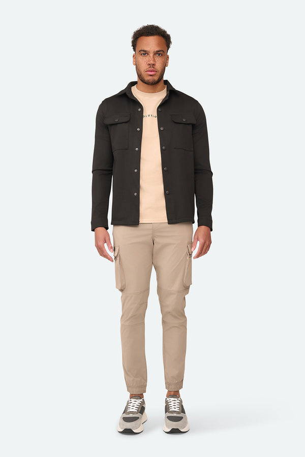 Aspect Overshirt Black