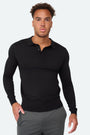 Long sleeve polo Ralf Black