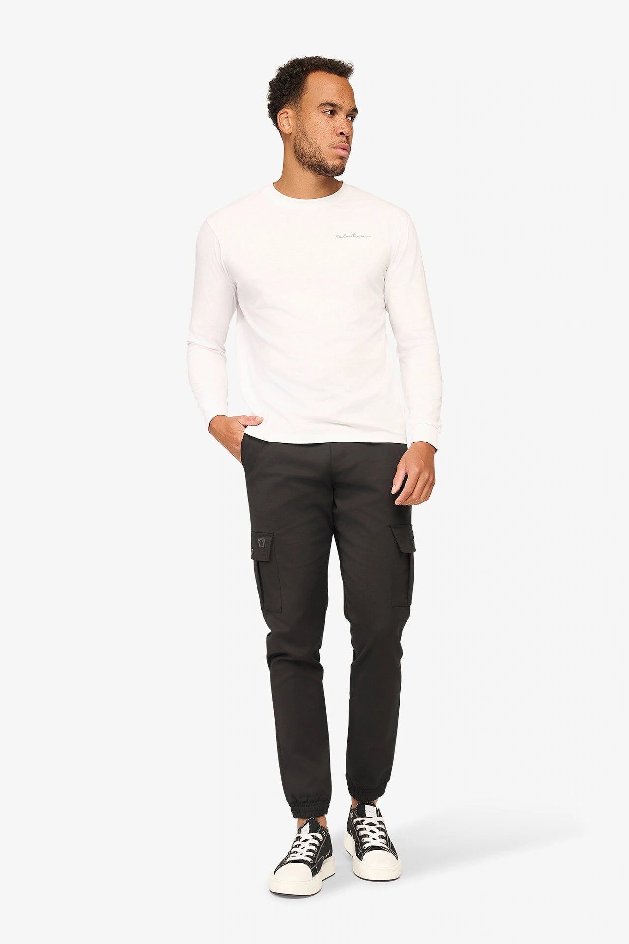 Essential Longsleeve T-Shirt White