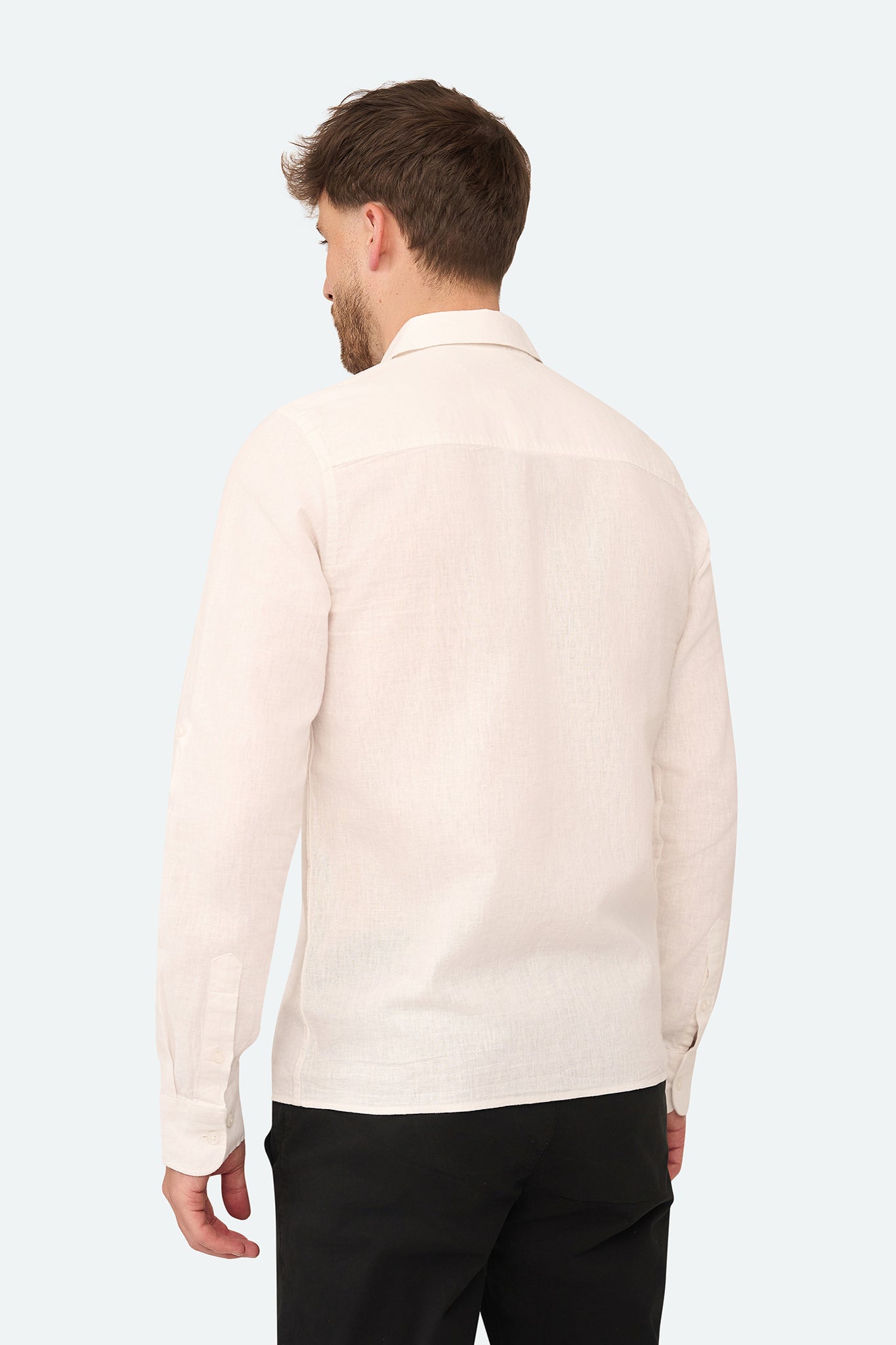 Linnen shirt Lean White