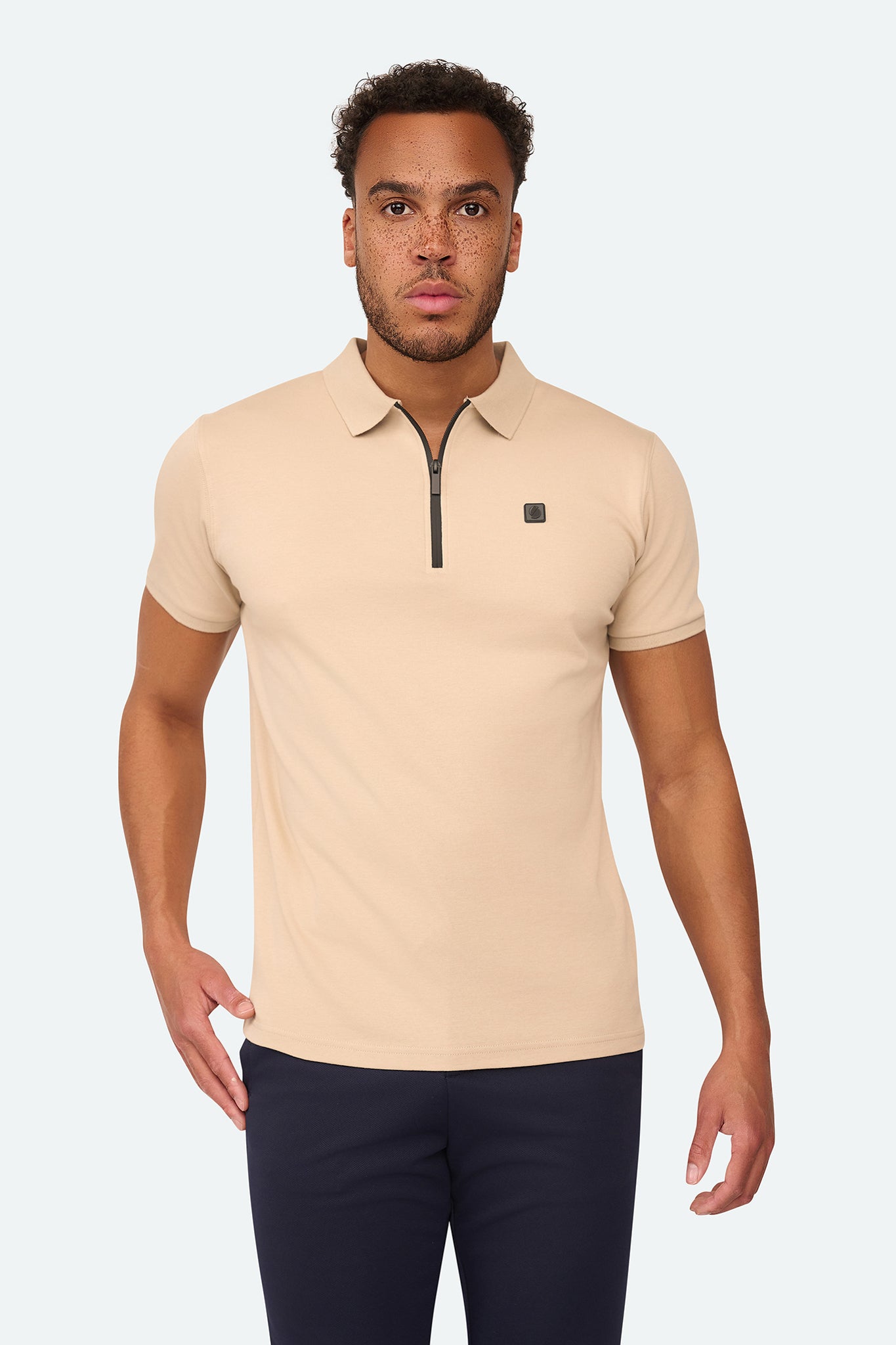 Shortsleeve Polo Olroy Khaki