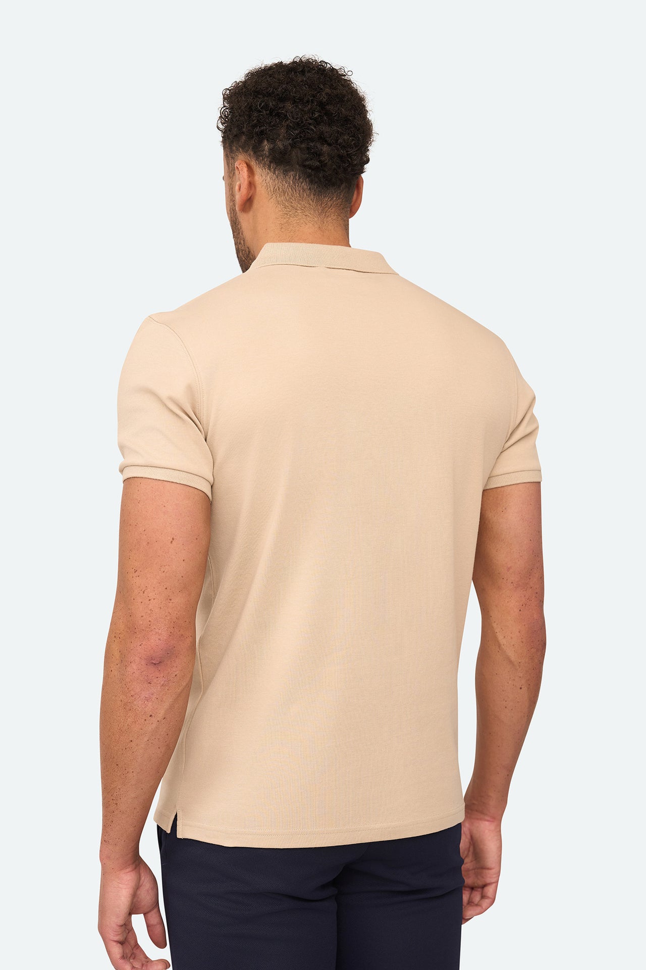 Kurzarm-Polo Olroy Khaki