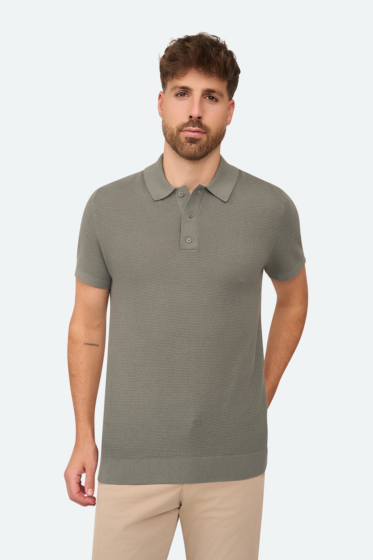 Waffle Polo Zenith Agave