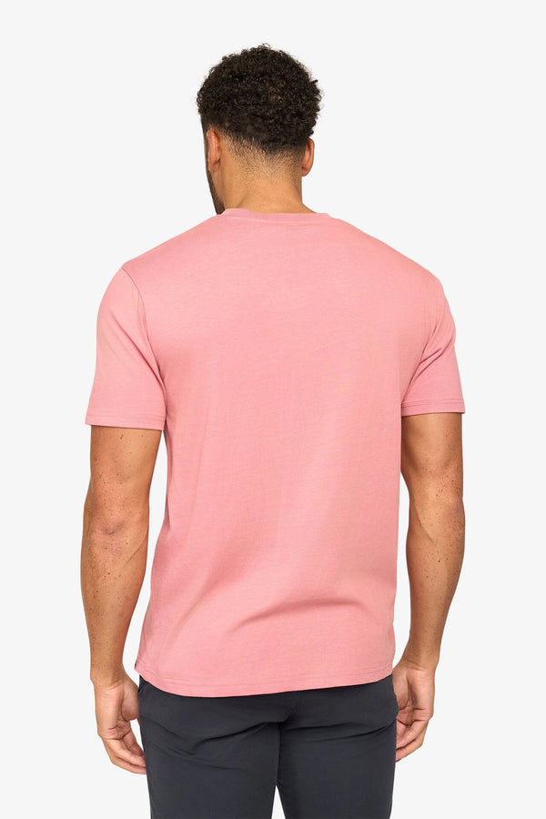Alpha Basic T-Shirt Regular Fit Dusty Rose