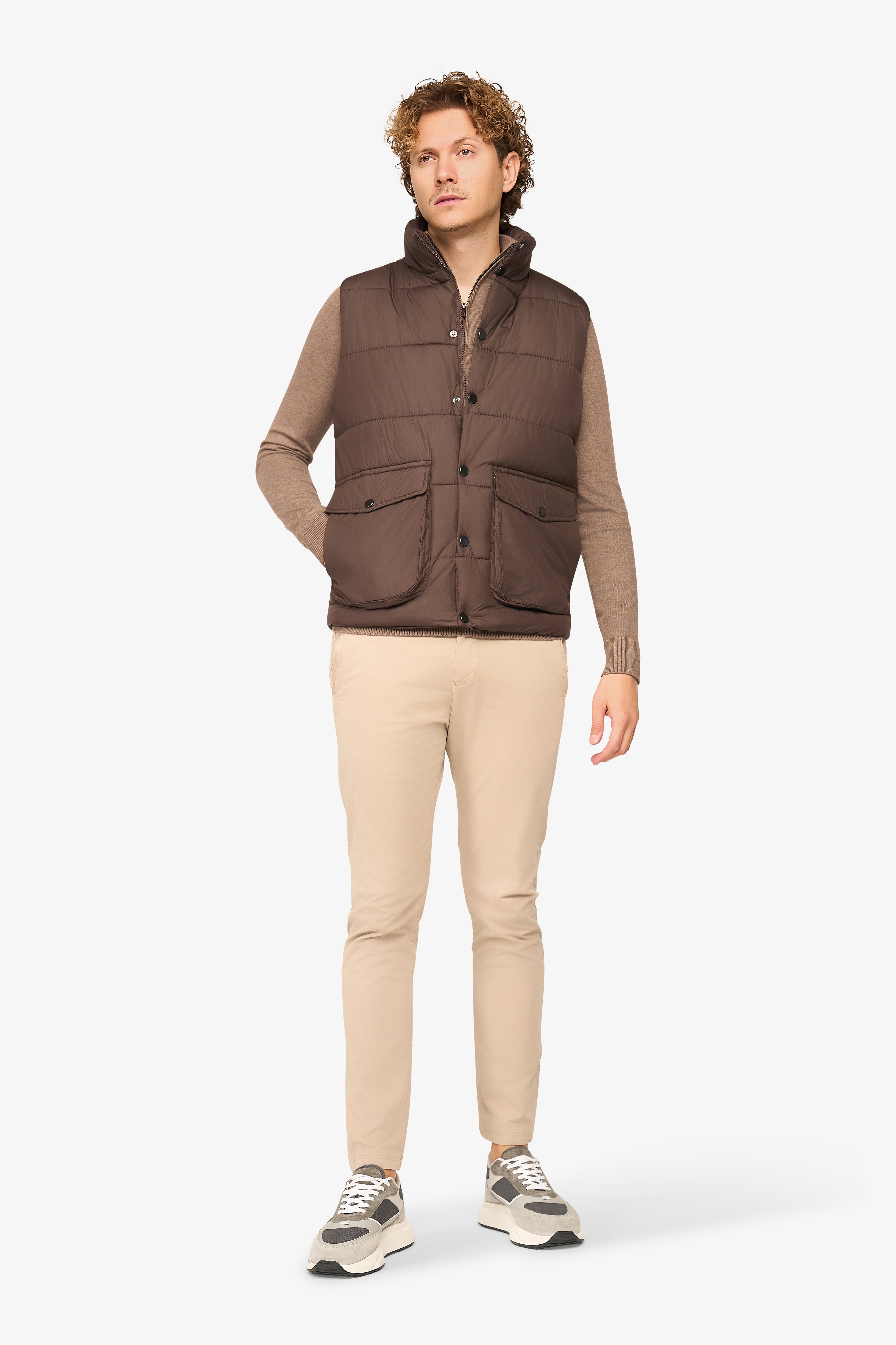 True bodywarmer Brown