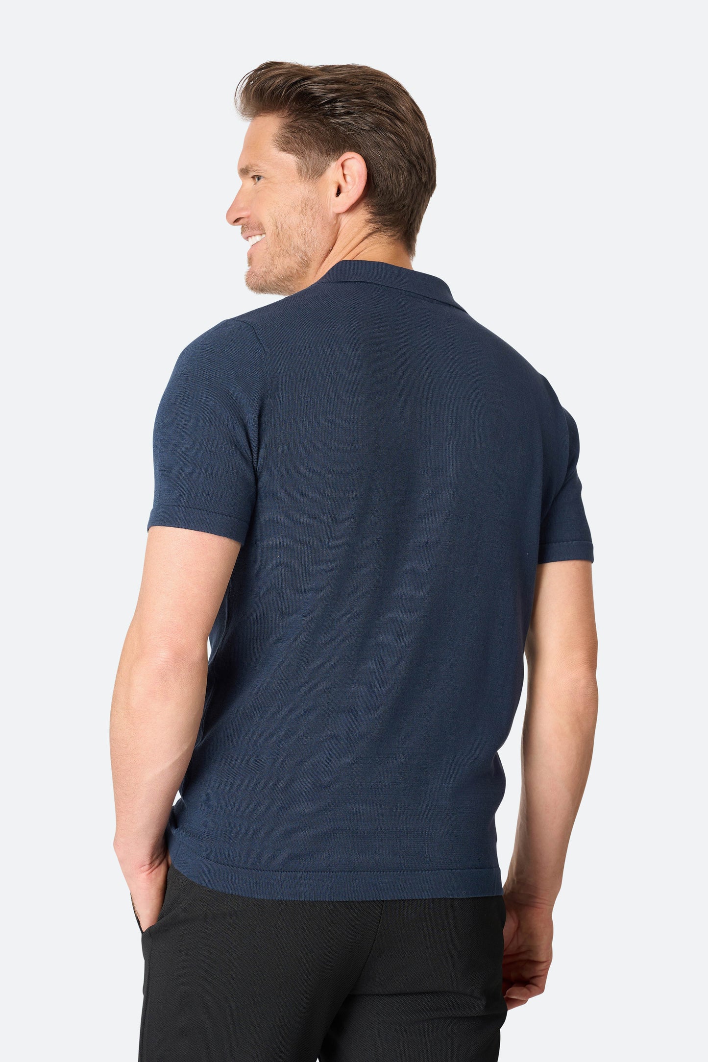 Polo Zipper Navy