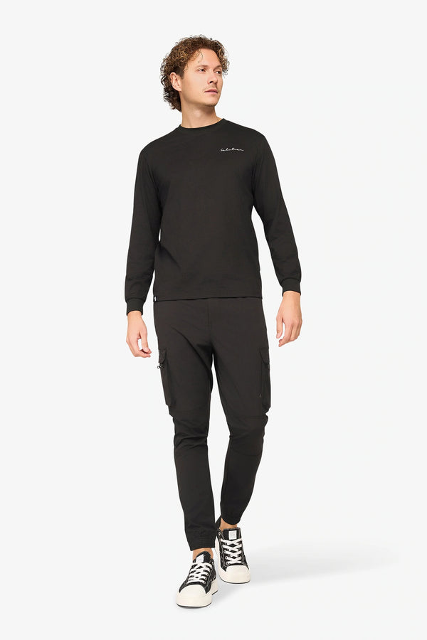 Essential Longsleeve T-Shirt Black
