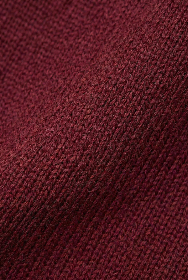 Long Sleeve Polo Ralf Bordeaux