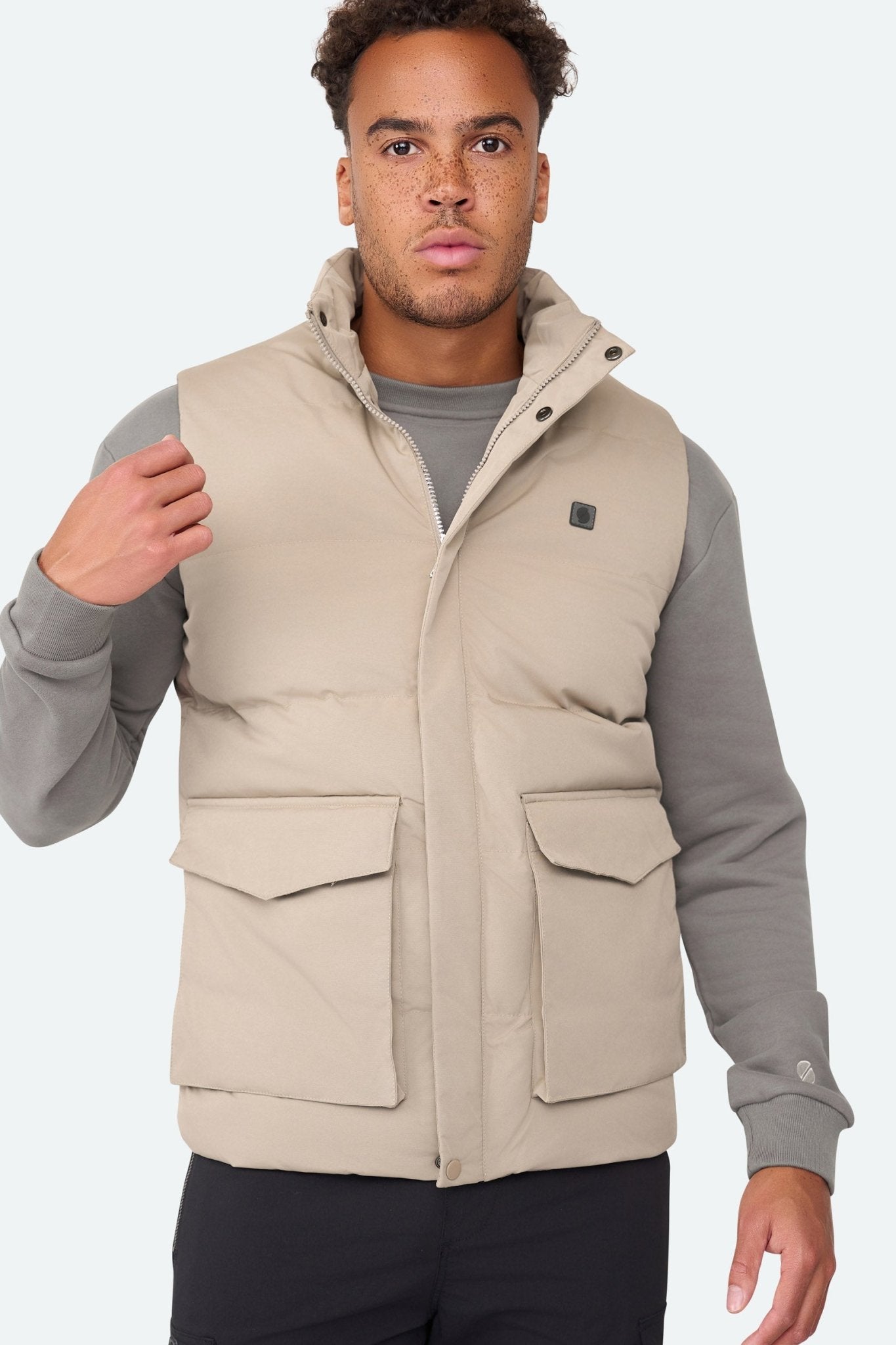 Bodywarmer Body Light Khaki - Solution Clothing