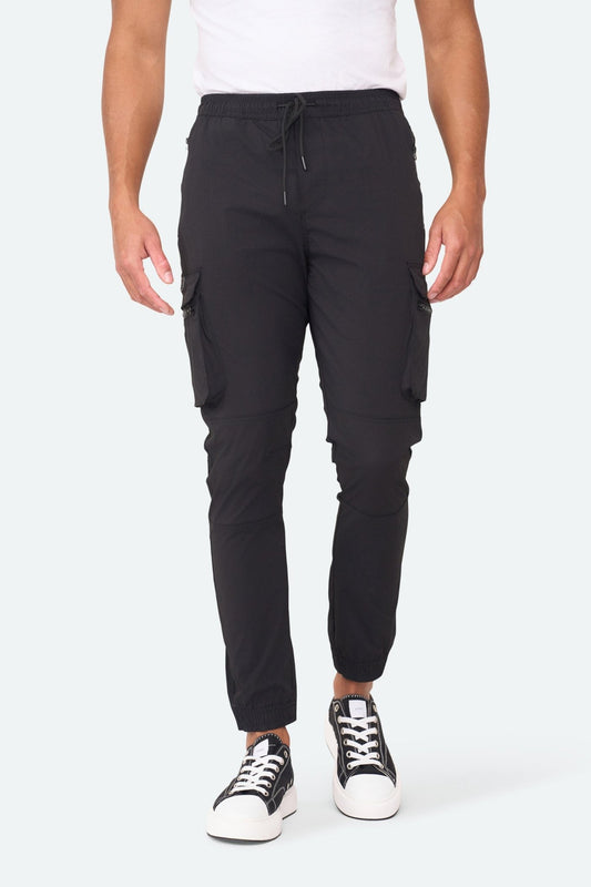 Cargo pant Buddy Black - Solution Clothing