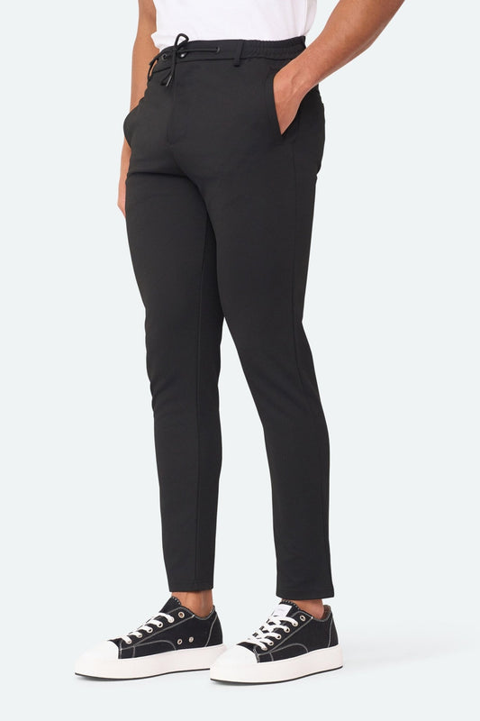 Chino pant Prestige Black - Solution Clothing