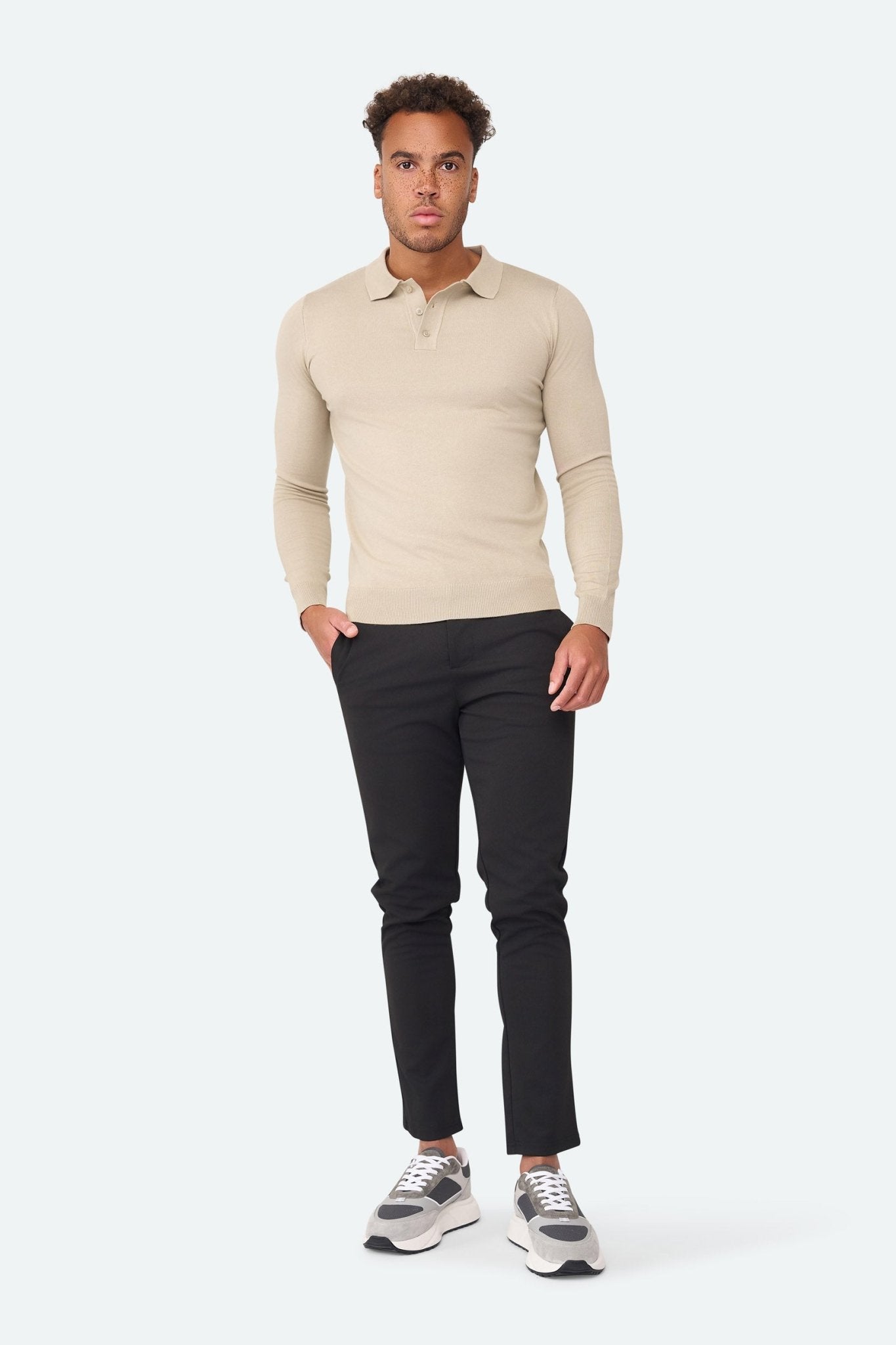 Chino pant Prestige Black - Solution Clothing