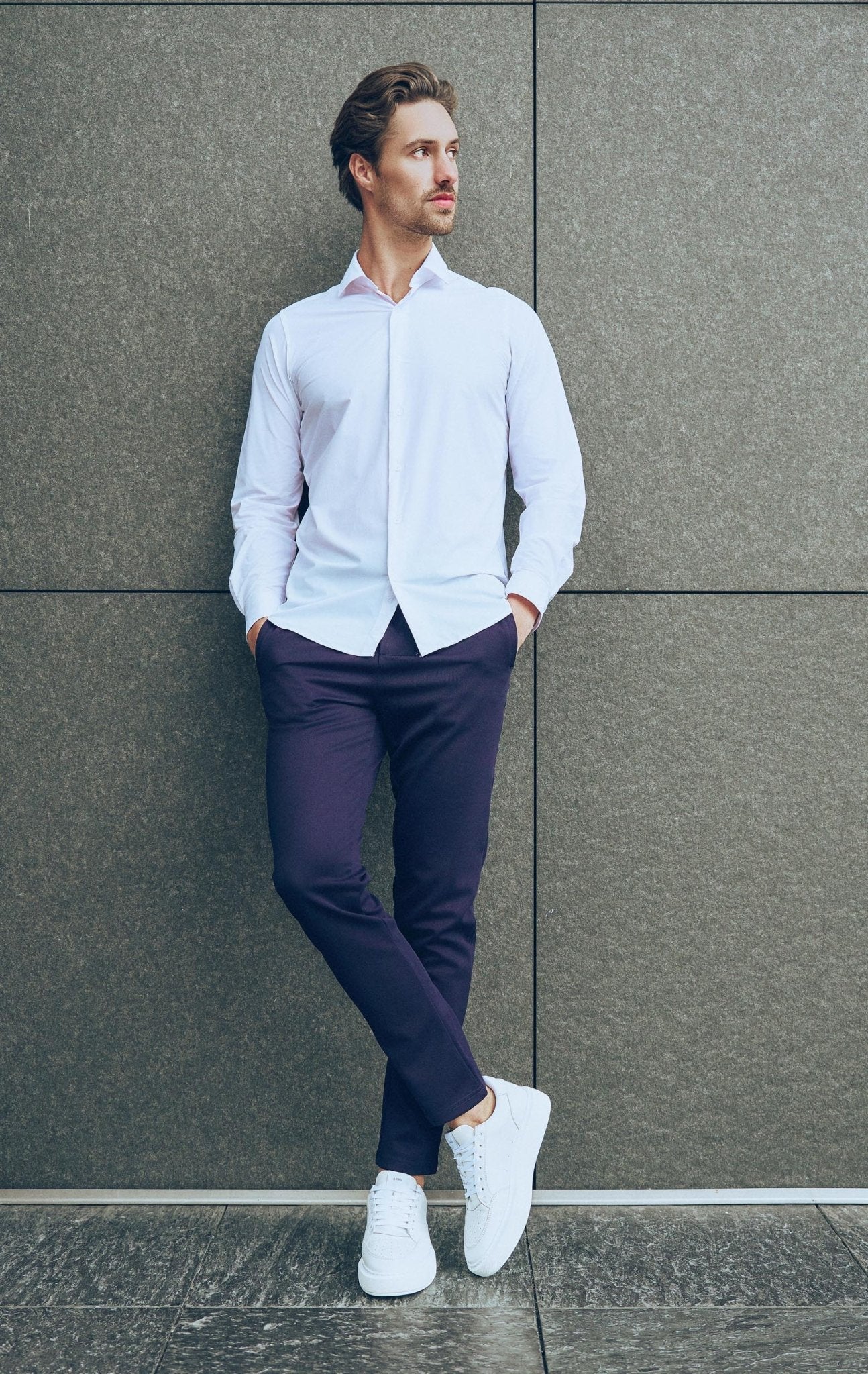 Chino pant Prestige Navy - Solution Clothing