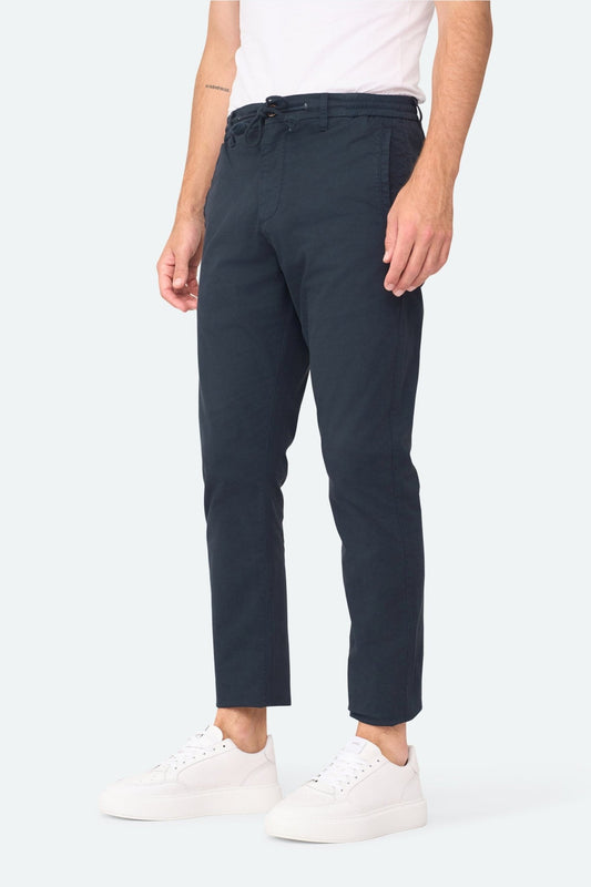 Cotton Chino Pant Prime Navy - Solution Clothing