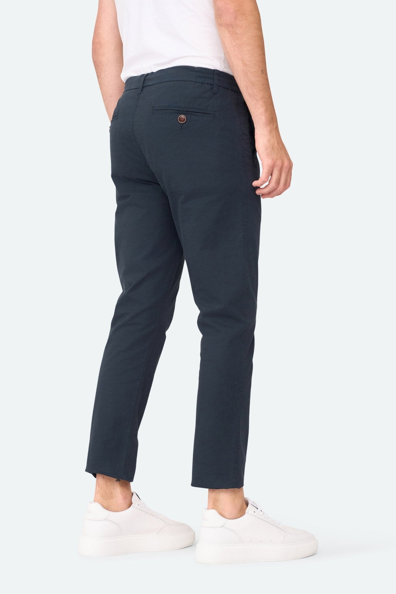 Cotton Chino Pant Prime Navy - Solution Clothing