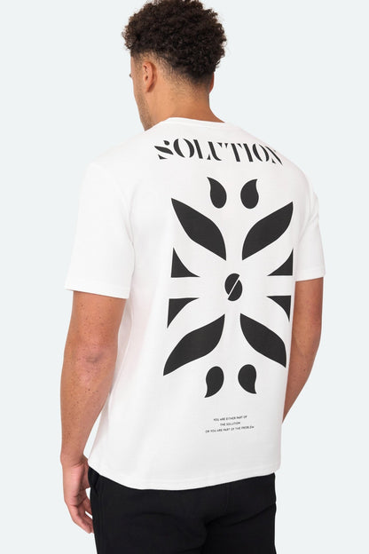 Creative Tee White - Solution Clothing