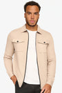 Element Zipper Overshirt Ivory