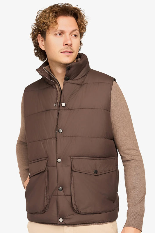 True bodywarmer Brown