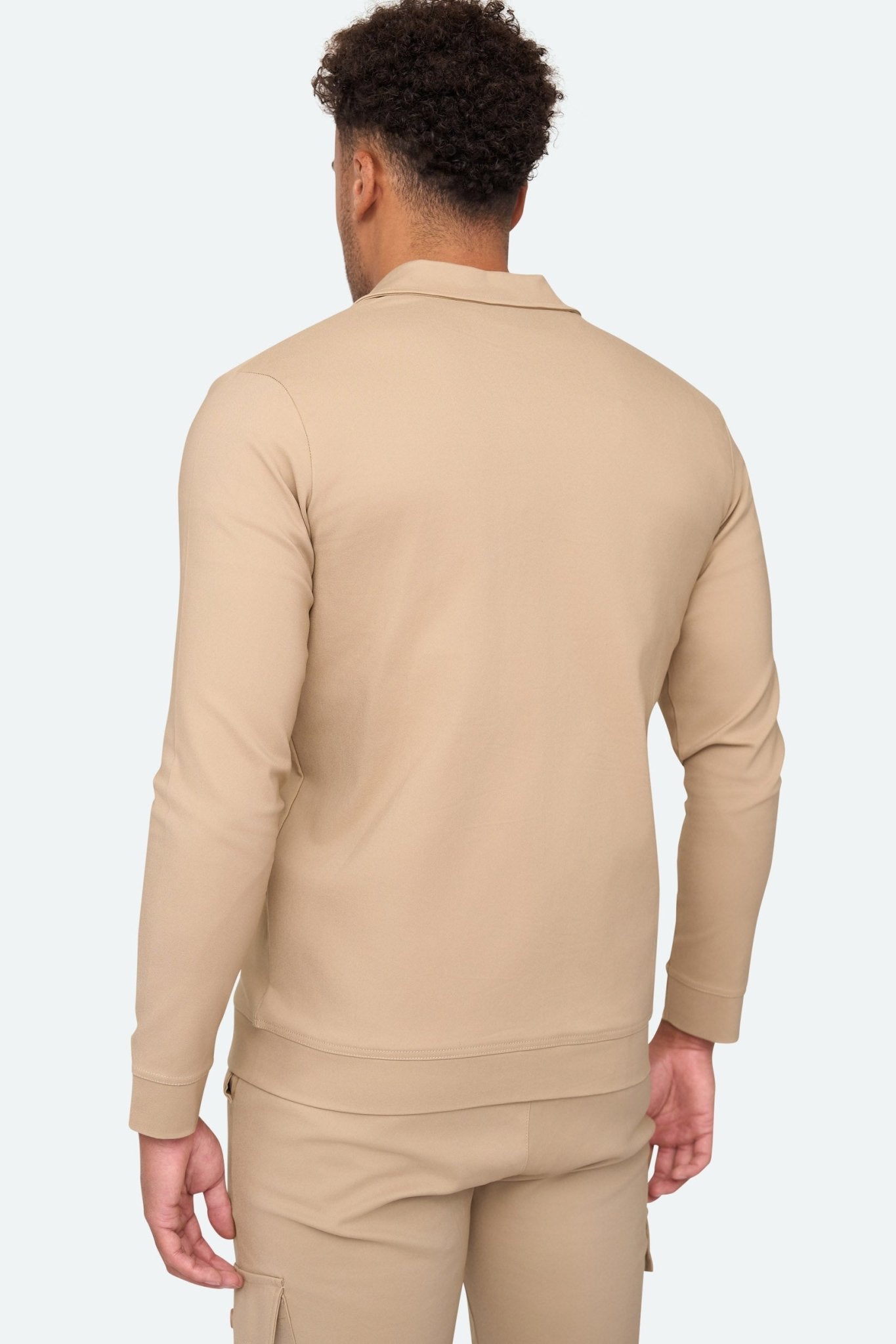 Overshirt Sjack Beige - Solution Clothing