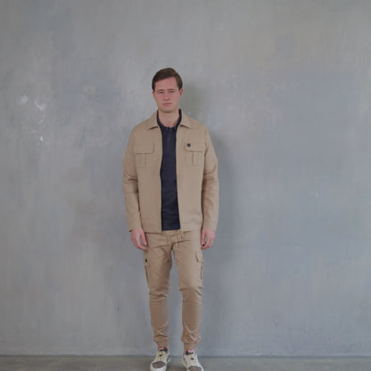 Overshirt Sjack Beige