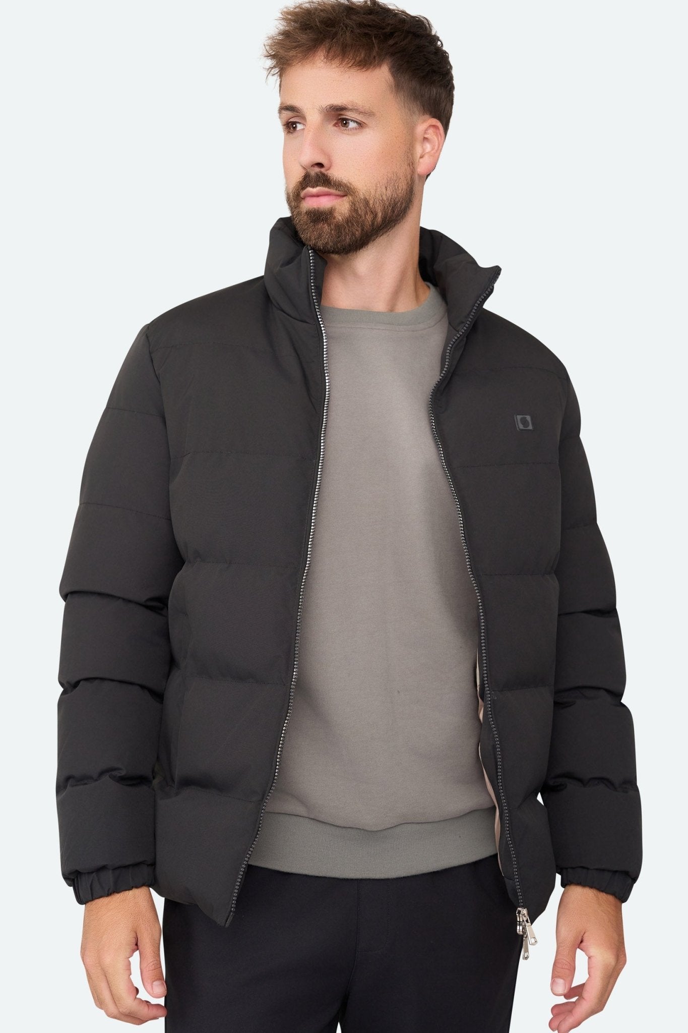 Puffer jacket Jacky Black - Solution Clothing