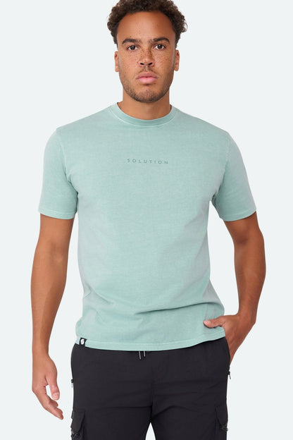 Race Tee Green - Solution Clothing