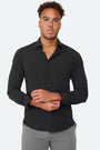 Stretch shirt Felix Brown